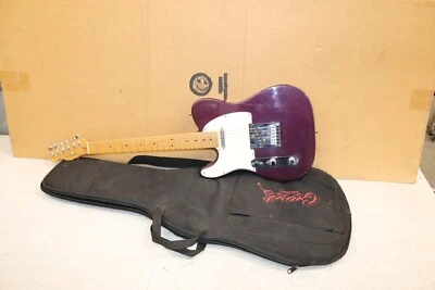 1998 Fender Usa American Standard Telecaster With Soft Case    Purple  LEFT HAND - Image 1 of 4