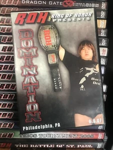 ROH Ring Of Honor DVD - DOMINATION 2007 - Rare OOP Pro Wrestling - Bild 1 von 2