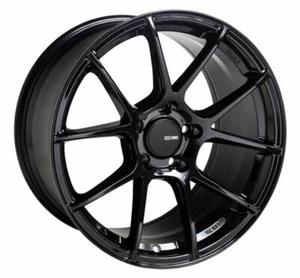 Enkei TS-V 18x8.5 5x114.3 38mm Offset 72.6mm Bore Gloss Black Wheel - Picture 1 of 1