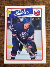 1988-89 O-PEE-CHEE NHL HOCKEY #171 STEVE KONROYD NEW YORK ISLANDERS