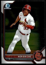 2022 Bowman Draft BDC-65 Won-Bin Cho   St. Louis Cardinals  Baseball Card
