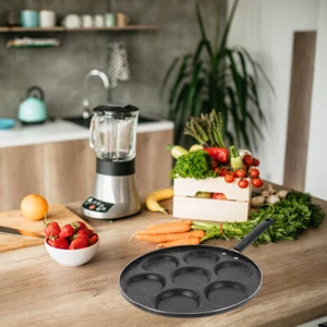 Egg Mould Pan Frying Pan Nonstick Nonstick Flat Griddle Pan Pancake Maker - Picture 1 of 12