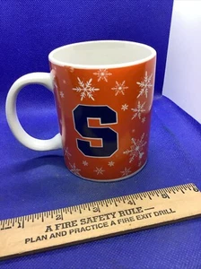 Syracuse University Orange and White Coffee Mug Cup Hard to Find 12oz  - Picture 1 of 3