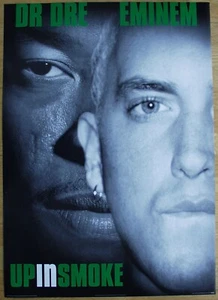 Poster Eminem & Dr. Dre UP IN SMOKE Format 61 x 87 cm Original von 2000 Hip Hop - Bild 1 von 1