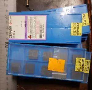 79X CERATIP ceramic cutting inserts SNG 432D grade KS6000 for cutting hard metal - Imagen 1 de 1