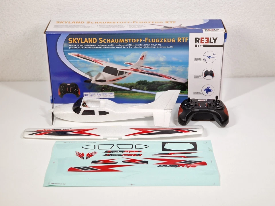 Reely Skyland Rc Einsteiger Modellflugzeug Rc Flugzeug 520mm 2.4Ghz RE-6603915 - Bild 1 von 4