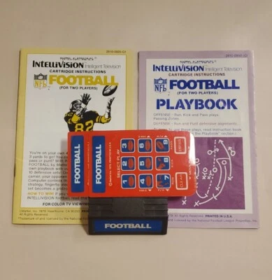 Intellivision NFL Football! No box - Image 1 of 2