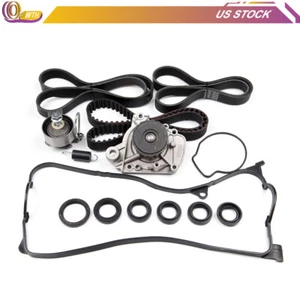FOR 01-05 HONDA CIVIC 1.7L TIMING BELT KIT WATER PUMP SERPENTINE BELT ,GASKET - Picture 1 of 5