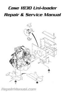 Case 1830 Uniloader Service Repair Manual - Picture 1 of 1