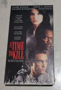 Vintage A Time To Kill 1996 VHS Sealed Movie  Matthew Mcconaughey