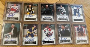2006-07 Parkhurst Upper Deck CERTED signed card LOT OF 10 auto AUTOGRAPH Deal! - Picture 1 of 2