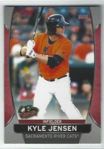2018 Sacramento River Cats (Triple A-San Francisco Giants) Kyle Jensen