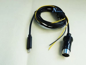 Cable auxiliar para ECLIPSE CD7000 CD7100 CD7200MKII AUX-105 iPhone 13 12 11 X 8 7 - Imagen 1 de 5