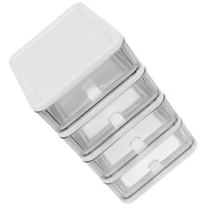 Plastic Storage Drawer Box Cosmetic Display Case Makeup Storage Box Stationery - Picture 1 of 12