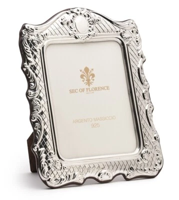 Marco de fotos de plata esterlina 925 maciza de 7"x5"* 8002/13×18 EE. UU. Foto 1 de 4