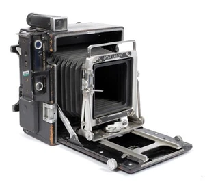 Graflex speed graphic 4X5 field camera body for parts AS IS #0681 - Picture 1 of 9