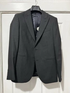 Louis Vuitton Men’s Suit Jacket Blazer Charcoal Size 46/S - Picture 1 of 6