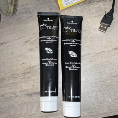 Schwarzkopf Tratamiento Acondicionador de Color Diamante Suero 1.7 OZ Nuevo Lote de 2 Foto 1 de 4