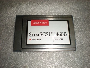 ADAPTEC 1680800 SLIMSCSI 1460B FAST SCSI PC CARD ONLY NO CABLE - Picture 1 of 6