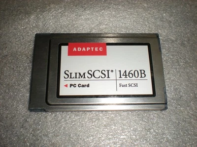 ADAPTEC 1680800 SLIMSCSI 1460B FAST SCSI PC CARD ONLY NO CABLE - Image 1 of 4