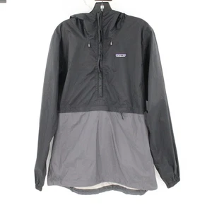 Patagonia pullover Men Large Torrentshell h2no Hooded Waterproof half zip anorak - Picture 1 of 12