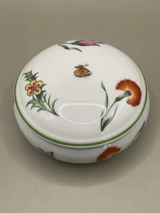 Tiffany & Co Porcelain Trinket Jewelry Box GDA Limoges France Tiffany Garden 3" - Picture 1 of 10