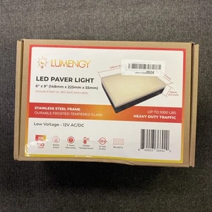 Paver Light 6—9 Inch Warm White Glarefree Illumination For Driveways Pathways Po - Bild 1 von 1