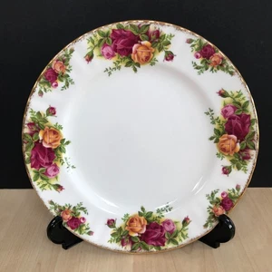 Royal Albert Old Country Roses Salad Plate Side 8" Bone China Floral Gilt Edge - Picture 1 of 7
