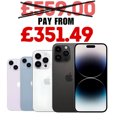 Apple iPhone 14 | 14+ Plus | 14 Pro | 14 Pro MAX | 128GB | All Colors | Pristine - Image 1 of 4