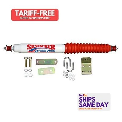 Skyjacker 7150, Kit White Steel Sin Fits gle Stab Kit W/Red Boot Performance Par - Image 1 of 4