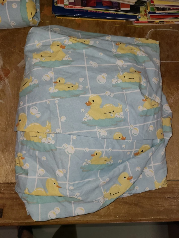 Sábana bajera doble Nick & Nora "Patos" Foto 1 de 3