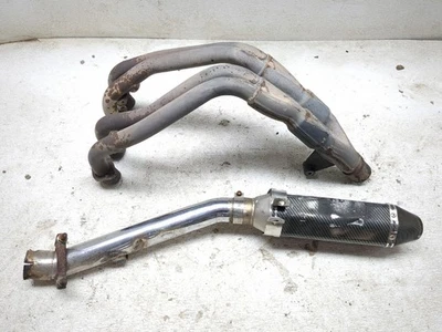 01-06 Honda CBR 600 F4i Full Exhaust Header Pipe Muffler - Image 1 of 4