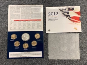 2012 United States Mint Annual Uncirculated Dollar Coin Set W/ OGP & COA - Picture 1 of 3