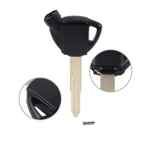1Pc Black Magnetic Blank Key Uncut Blade For Suzuki AN250 AN400 AN650 - Picture 1 of 11