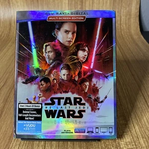 Star Wars: Episode VIII: Die letzten Jedi (Blu-ray, 2017) Neu Factory Sealed - Bild 1 von 5