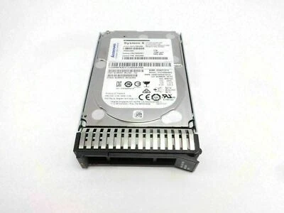 00AJ086 Lenovo / IBM 1TB 6Gb/s 2.5" 7.2K SAS HDD 00AJ087 00AJ090 - Image 1 of 3
