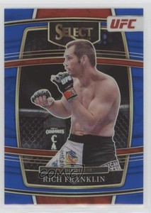 2022 Panini Select UFC Concourse Blue Prizm Rich Franklin #72