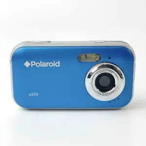 Polaroid a200 2.0 MegaPixel Camera W/ LCD Display Blue - Picture 1 of 9