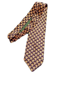  Rossi Luciano Black 100%  Silk Tie Italy - Picture 1 of 3