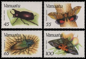 Vanuatu 1987 - Mi-Nr. 769-772 ** - MNH - Insekten / Insects - Bild 1 von 1