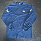 Dark Seas Division long sleeve graphic T-shirt with sleeve details MEIDUM Navy