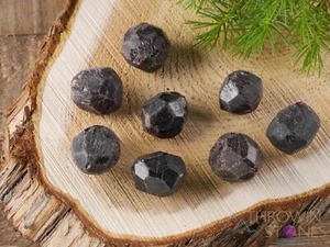 Cristales de granate crudo - Espesartina - Piedra granate roja cristal piedra de nacimiento, E0441 - Imagen 1 de 10