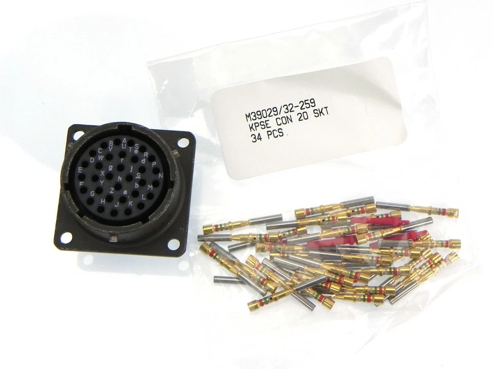 Amphenol MS3122E18-32S Circular MIL Spec Connector 32P SIZE 18 SOCKET - Image 1 of 1