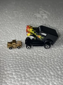 Micro Machines Insiders '41 Willys Van w/ Gold Pickup Galoob 1989 Rare Vintage - Picture 1 of 7