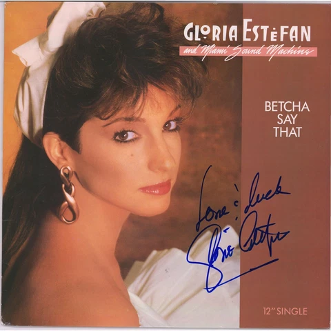 Gloria Estefan Music Album Fanatics Authentic COA Item#10729131 Cover