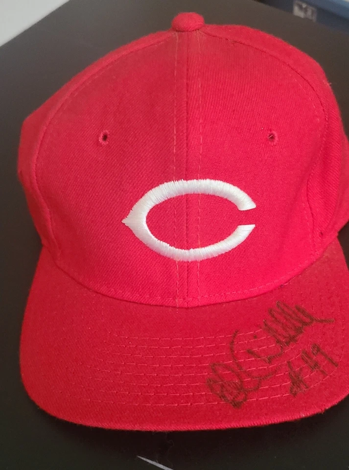 Rob Dibble Signed Cincinnati Reds Hat From Early 90s - Image 1 of 2