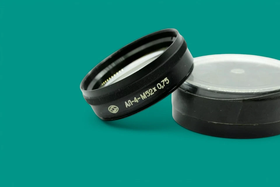 MACRO Achromatic lens attachment AL-4 screw M52 for lens Helios 44m 44m-4 - Image 1 of 4