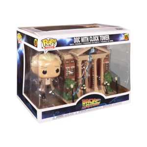 Regreso al Futuro - Doc con Torre del Reloj Pop! Figura Vinilo Ciudad #15 - Imagen 1 de 2