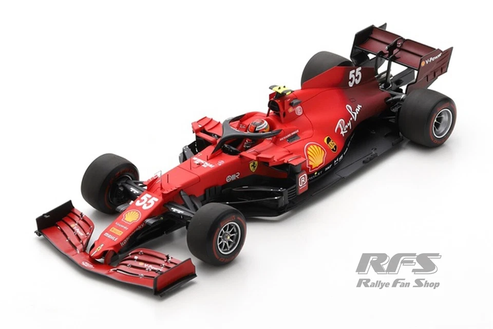 Ferrari SF21 Carlos Sainz jr. Formel 1 GP Bahrain 2021 1:18 Looksmart LS 18F1036 - Bild 1 von 1