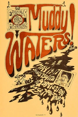 UNKNOWN Muddy Waters - 1973 - The Egress - Poster